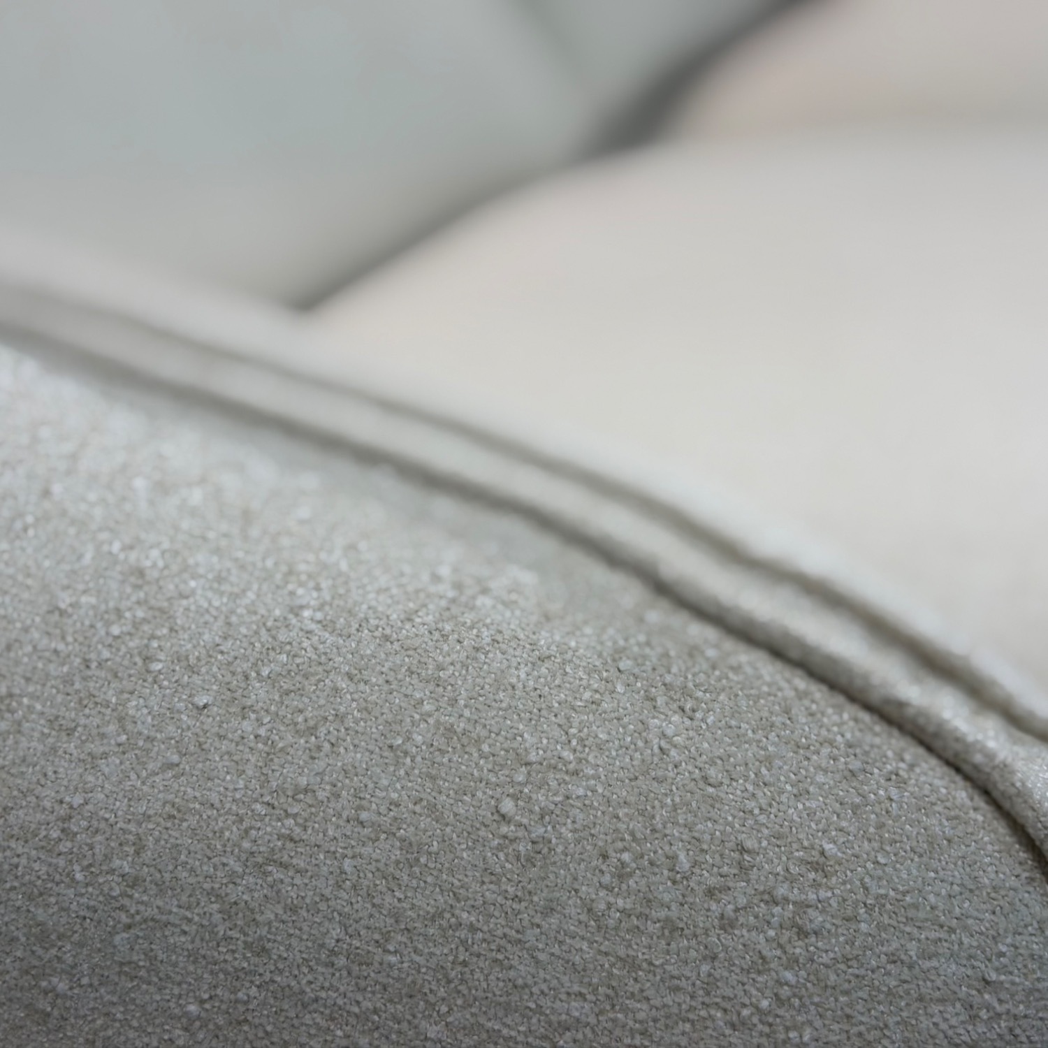 Moe's Home Collection White Fabric 2 Seater Sofa - image-8