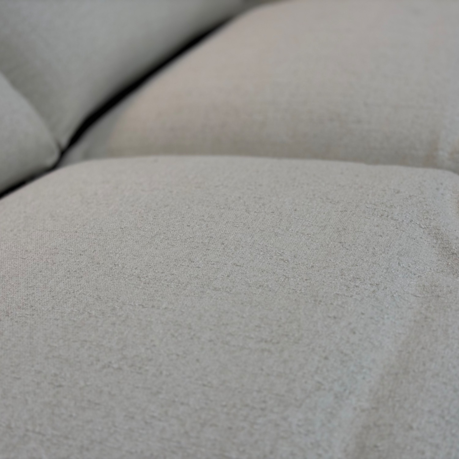 Moe's Home Collection White Fabric 2 Seater Sofa - image-7