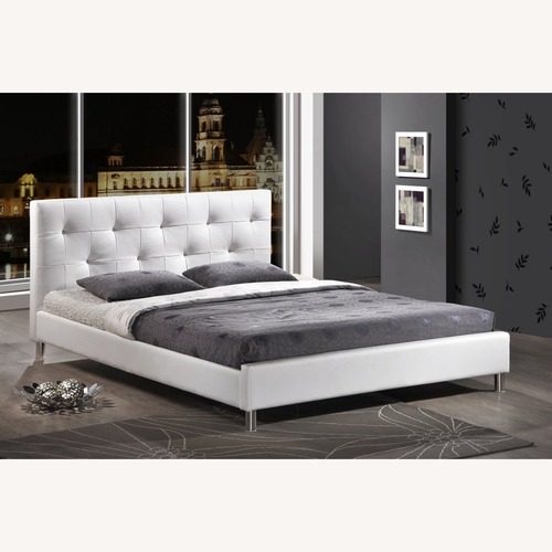 Used Baxton Studio Queen Bed Frame for sale on AptDeco