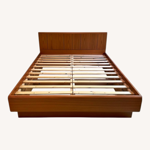 Used Mid-Century Modern Queen Bed for sale on AptDeco