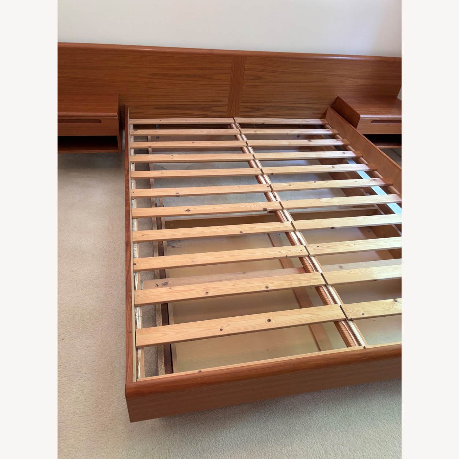 Mid-Century Modern Queen Bed - image-2