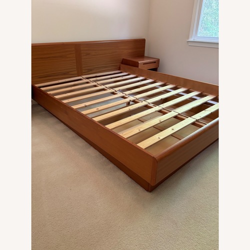 Used Mid-Century Modern Queen Bed for sale on AptDeco