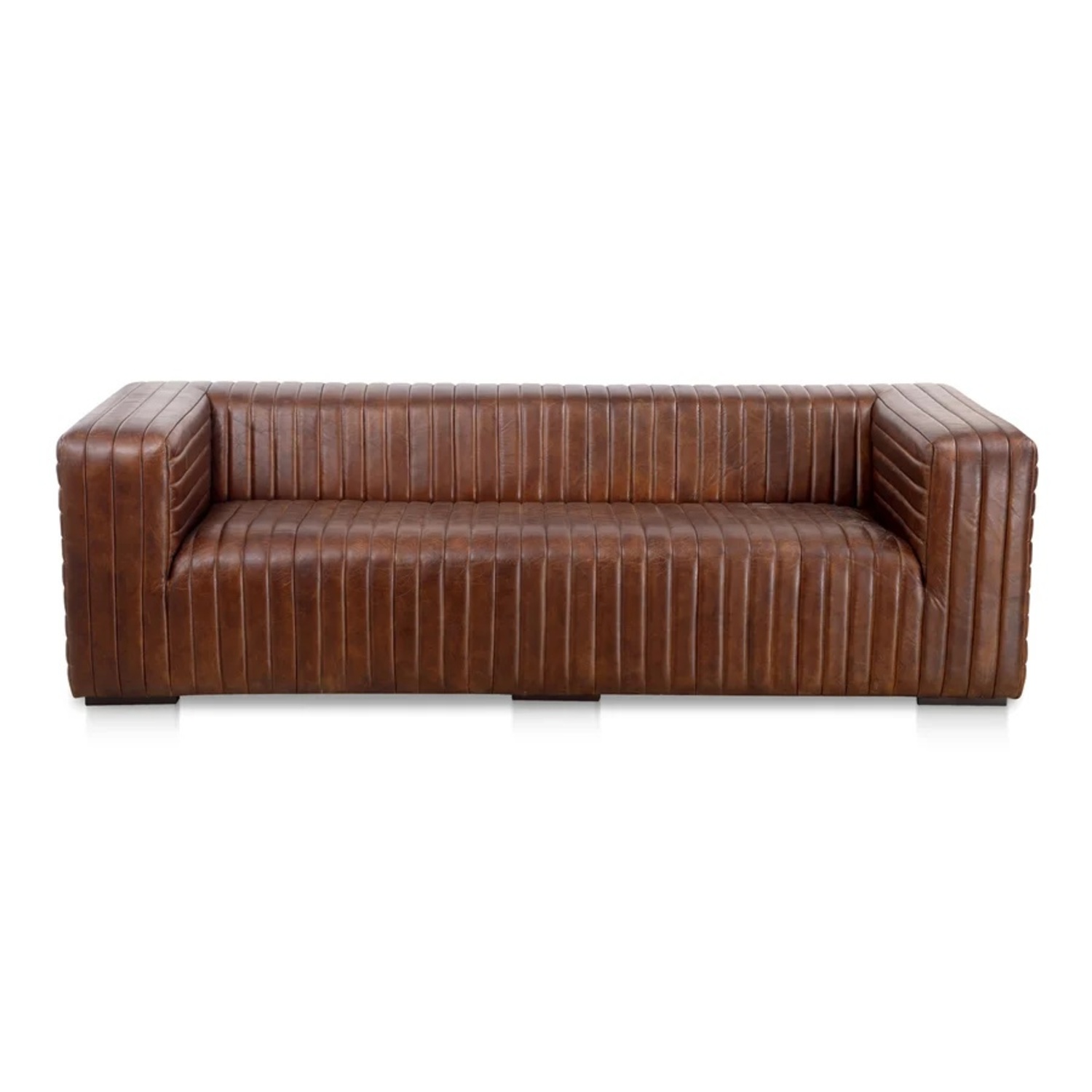 Moe's Home Collection Castle Sofa Brown - image-5