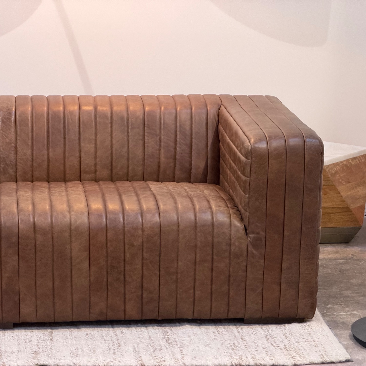 Moe's Home Collection Castle Sofa Brown - image-4