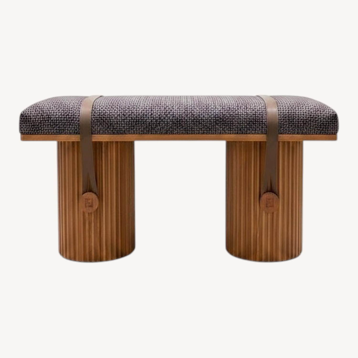 Authentic Fendi Casa Upholstered Bench - image-0
