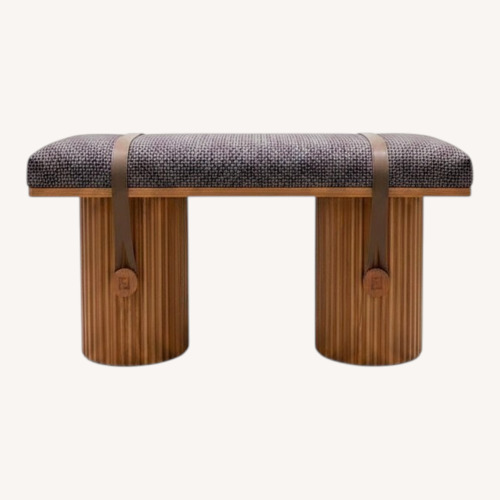 Used Authentic Fendi Casa Upholstered Bench for sale on AptDeco