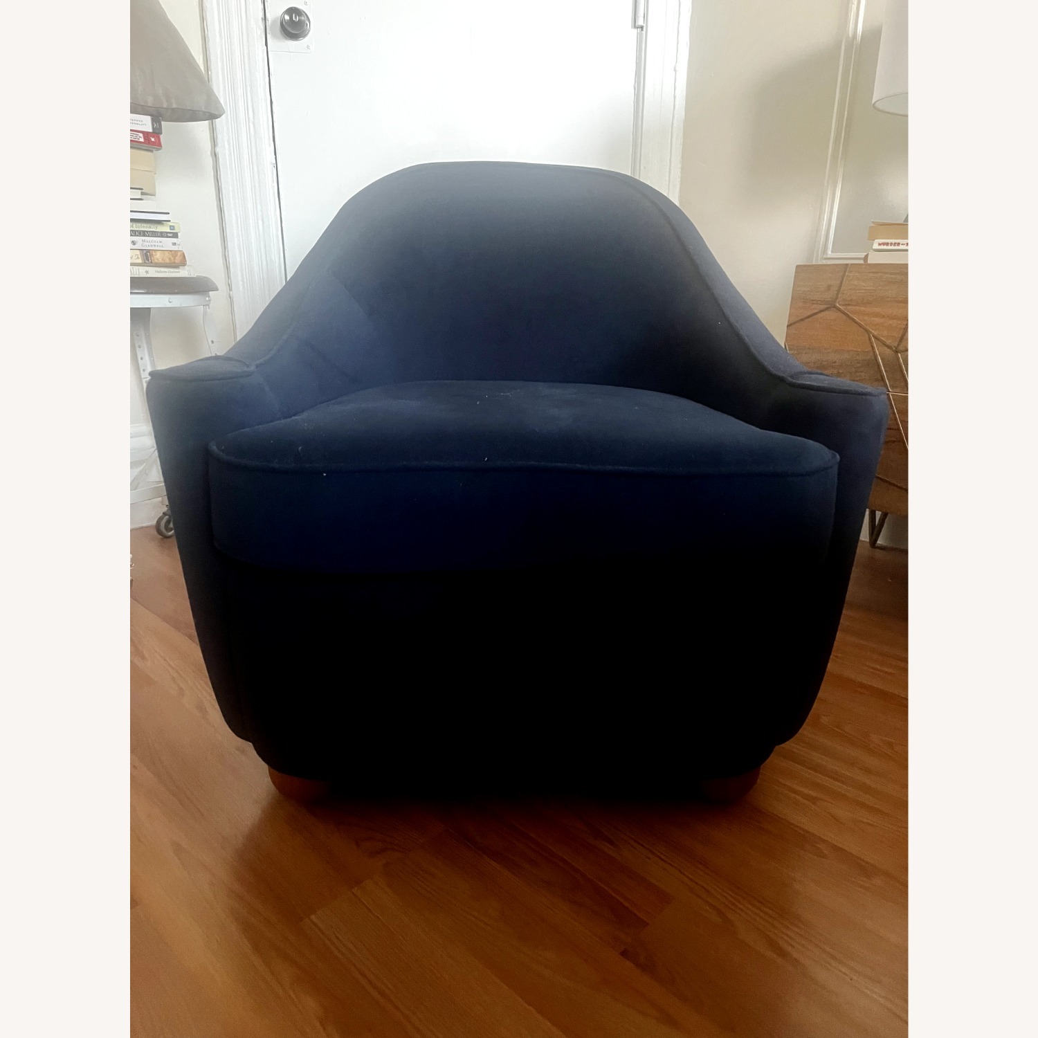 West Elm Pearl & Ward Slipper Chair - image-3