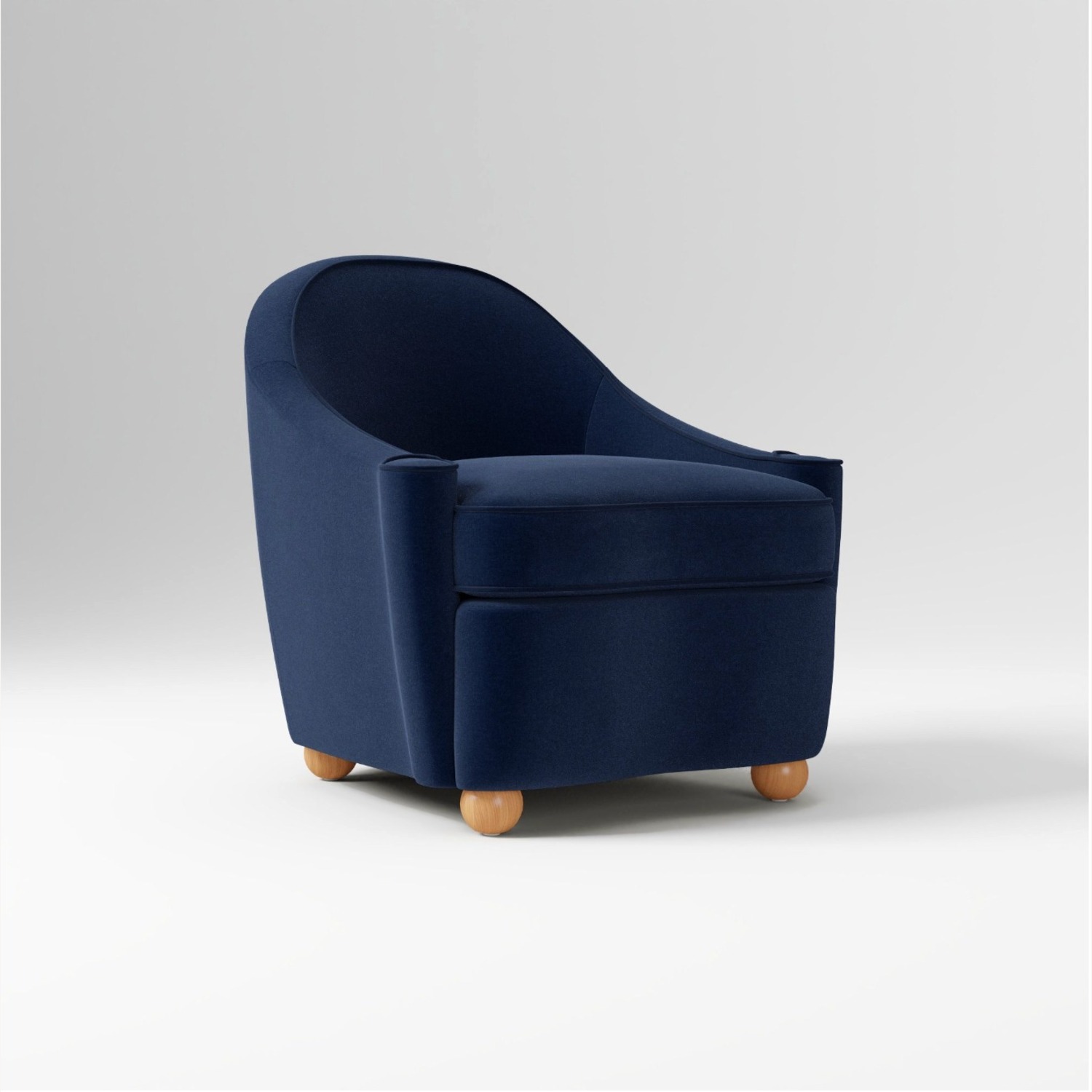 West Elm Pearl & Ward Slipper Chair - image-1