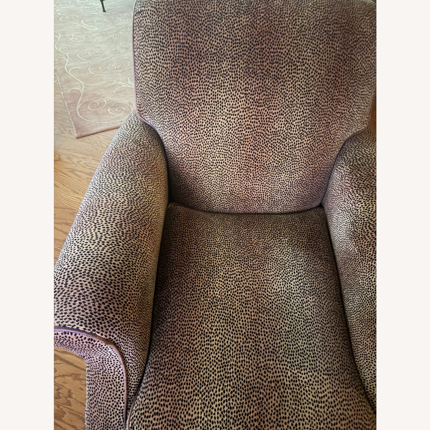 Leopard Velet Chair - image-3