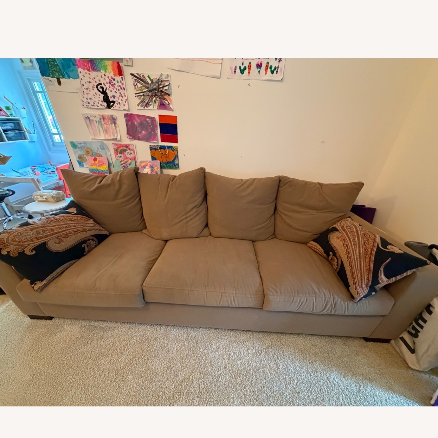 Design Within Reach Light Brown 3+ Seater Sofa - image-2