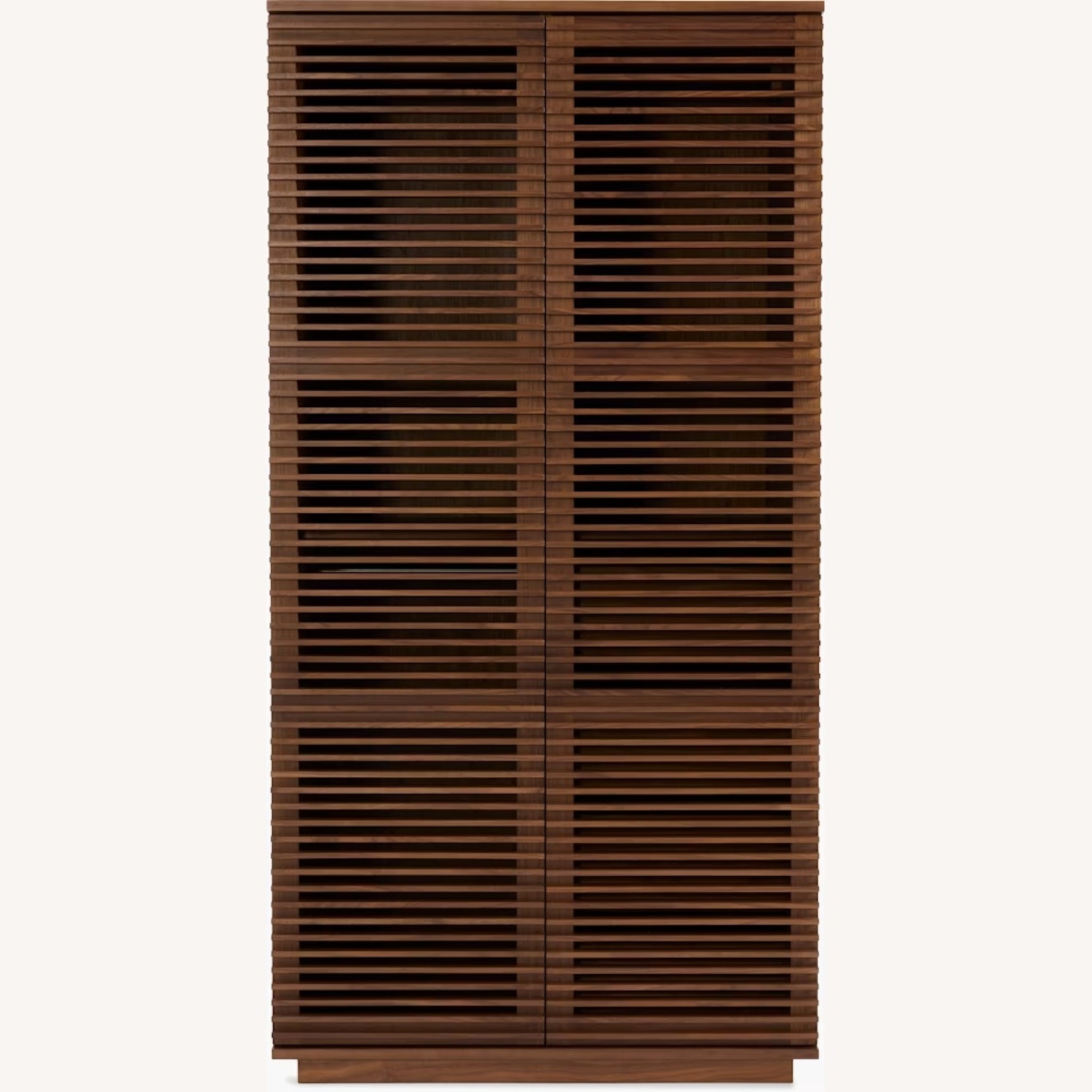 Design Within Reach Dark Brown Wood Armoire - image-0