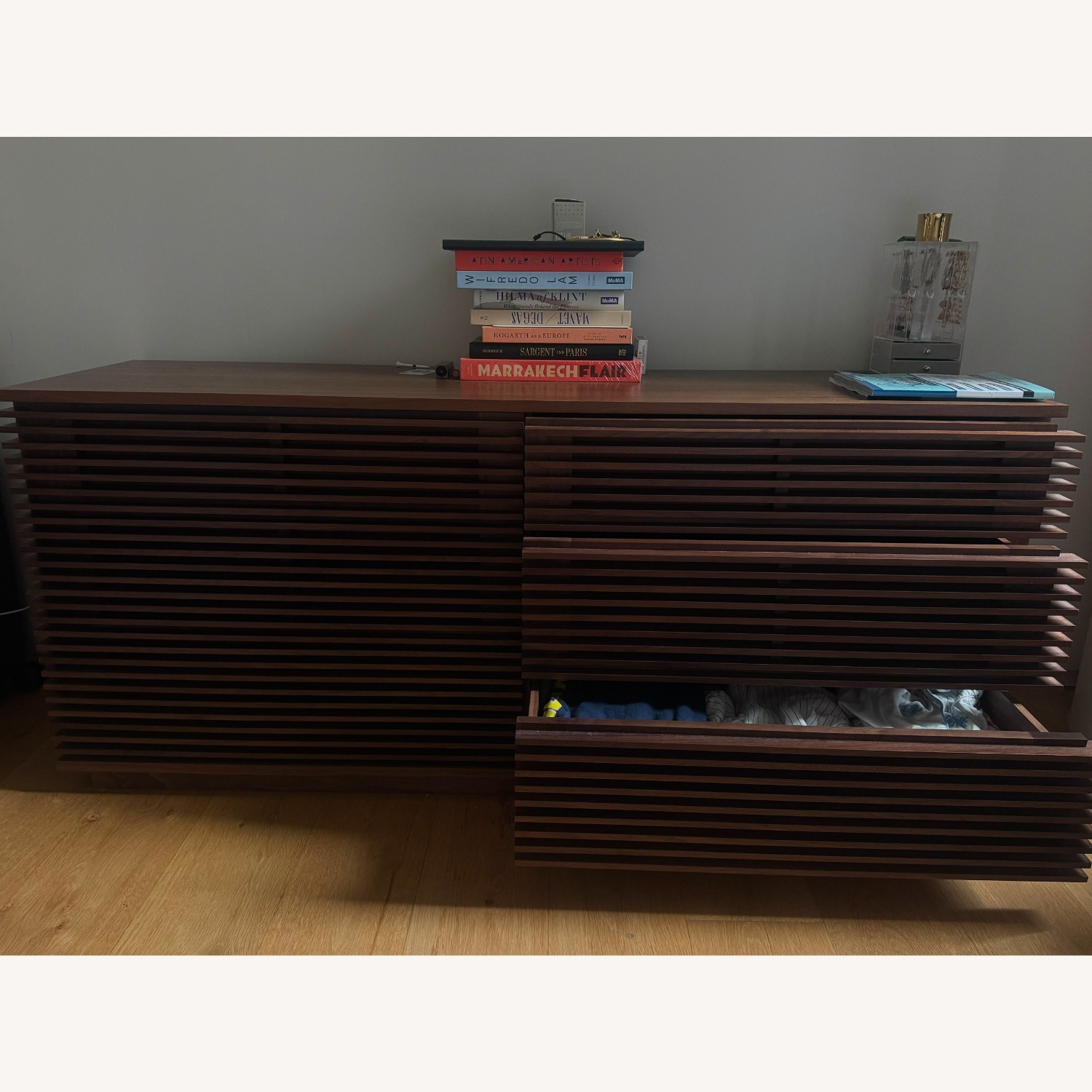 Design Within Reach Dark Brown Wood Dresser - image-2