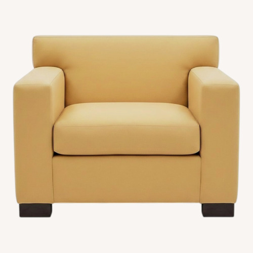 Used Design Within Reach Gold Fabric Armchairs for sale on AptDeco