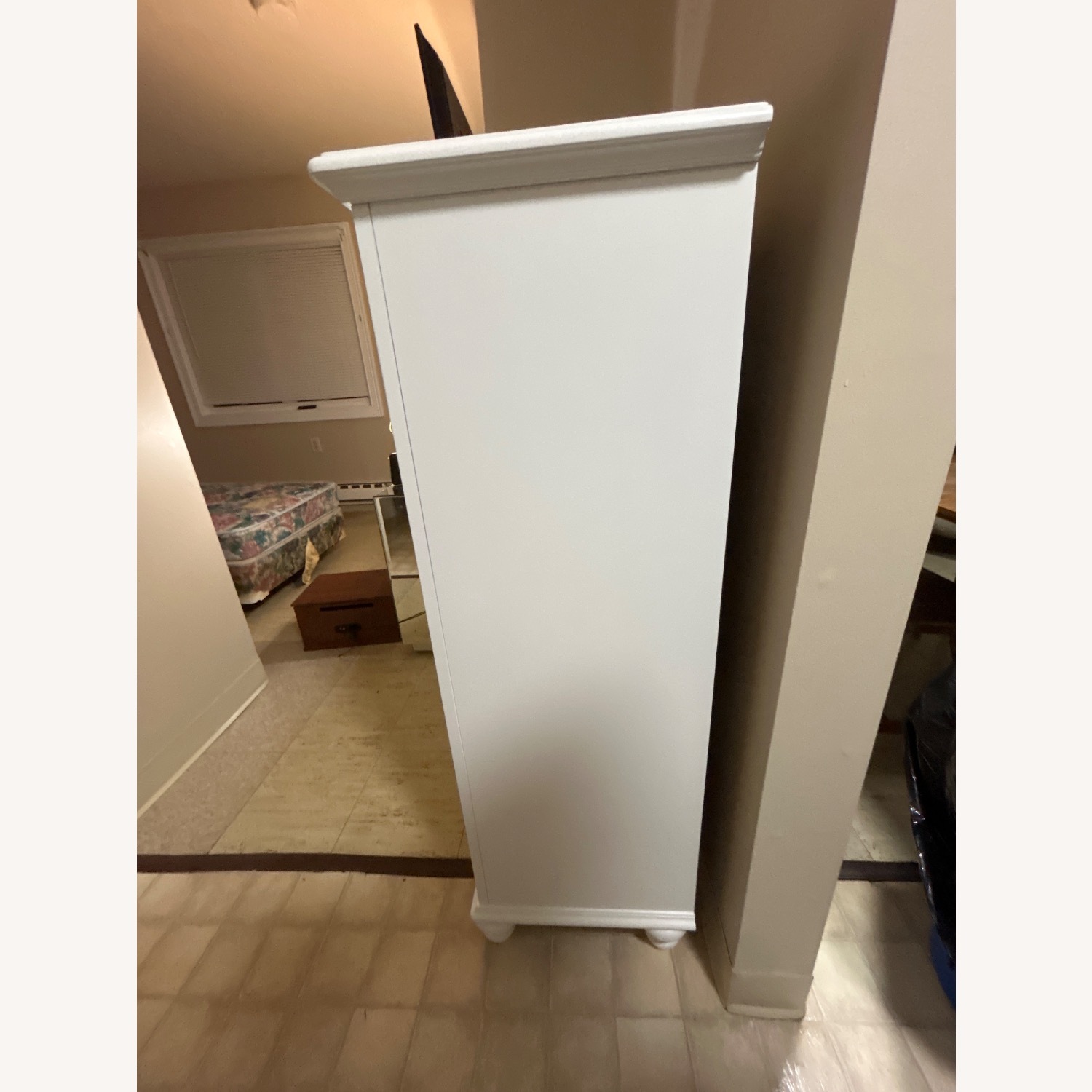 Bob's Discount Furniture White Wood Dresser - image-3