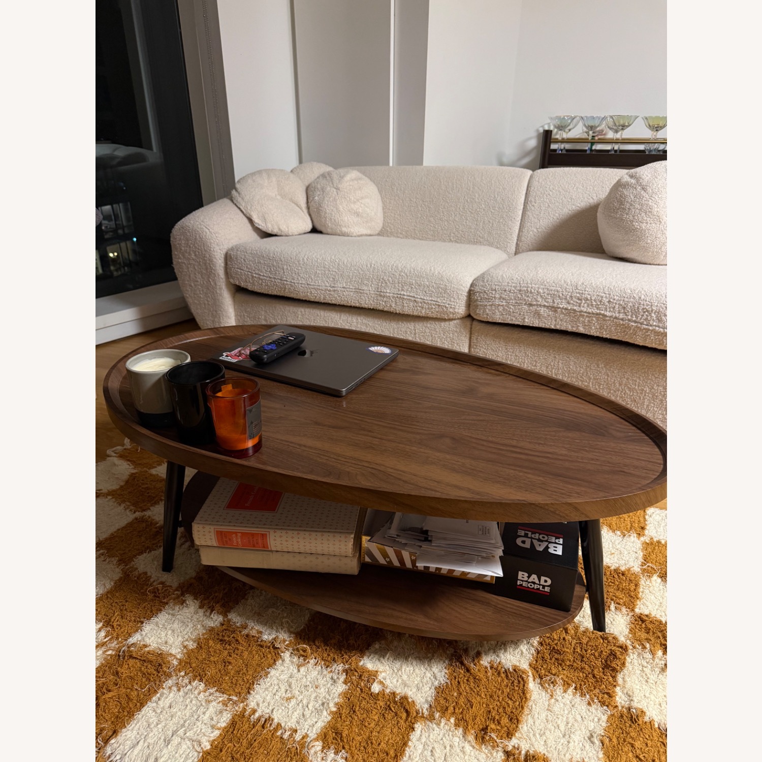 Amazon Dark Brown Coffee Table - image-3