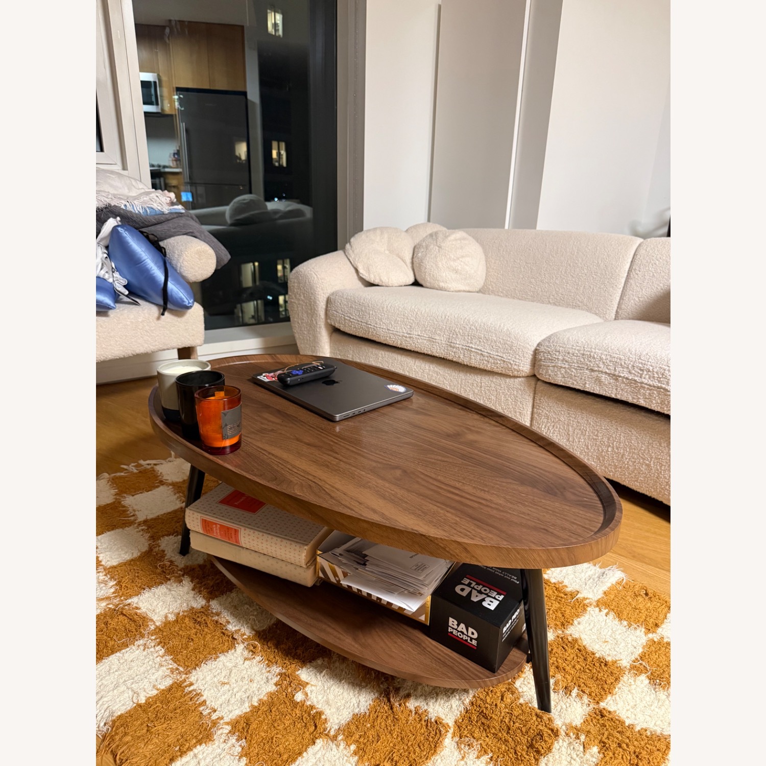 Amazon Dark Brown Coffee Table - image-2