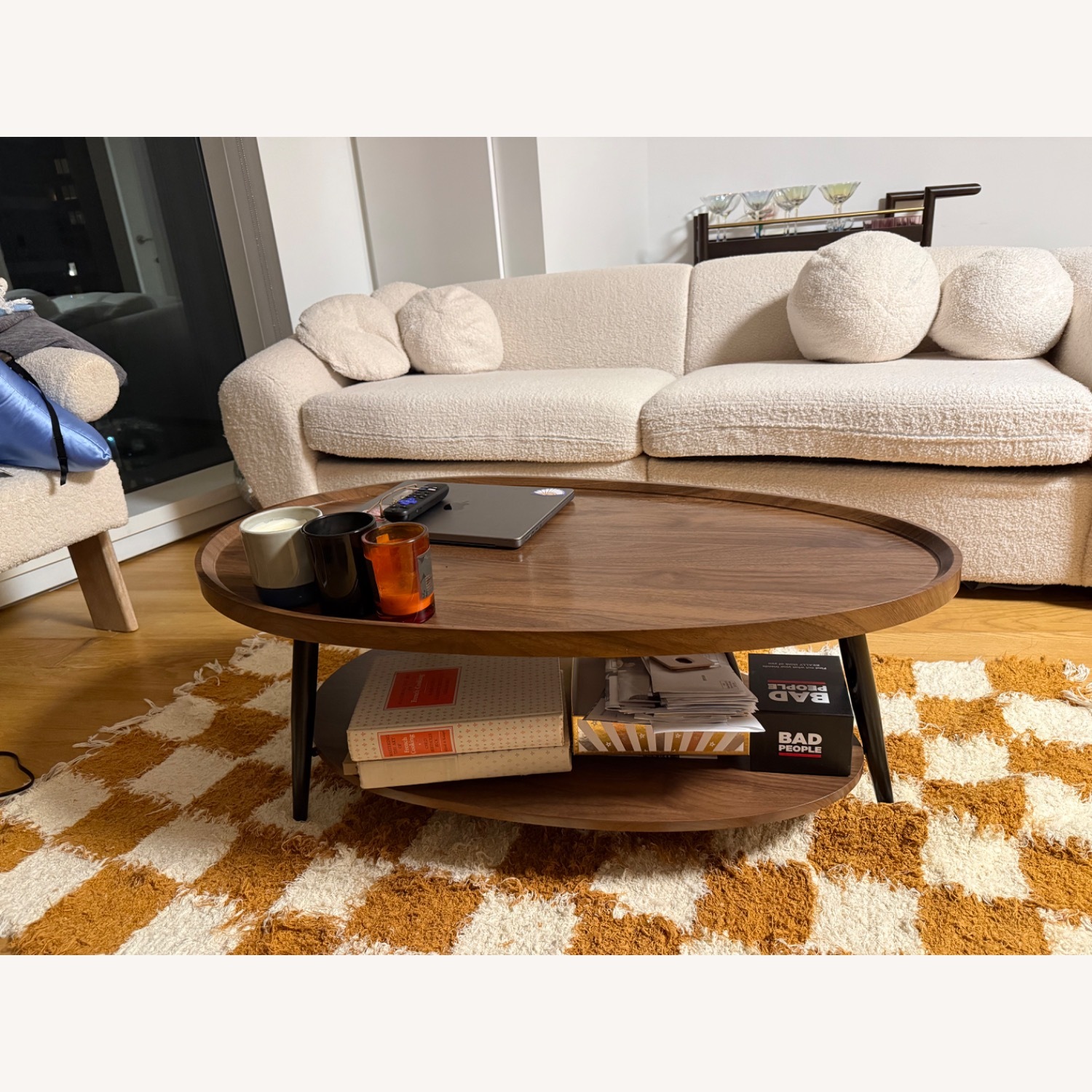 Amazon Dark Brown Coffee Table - image-1