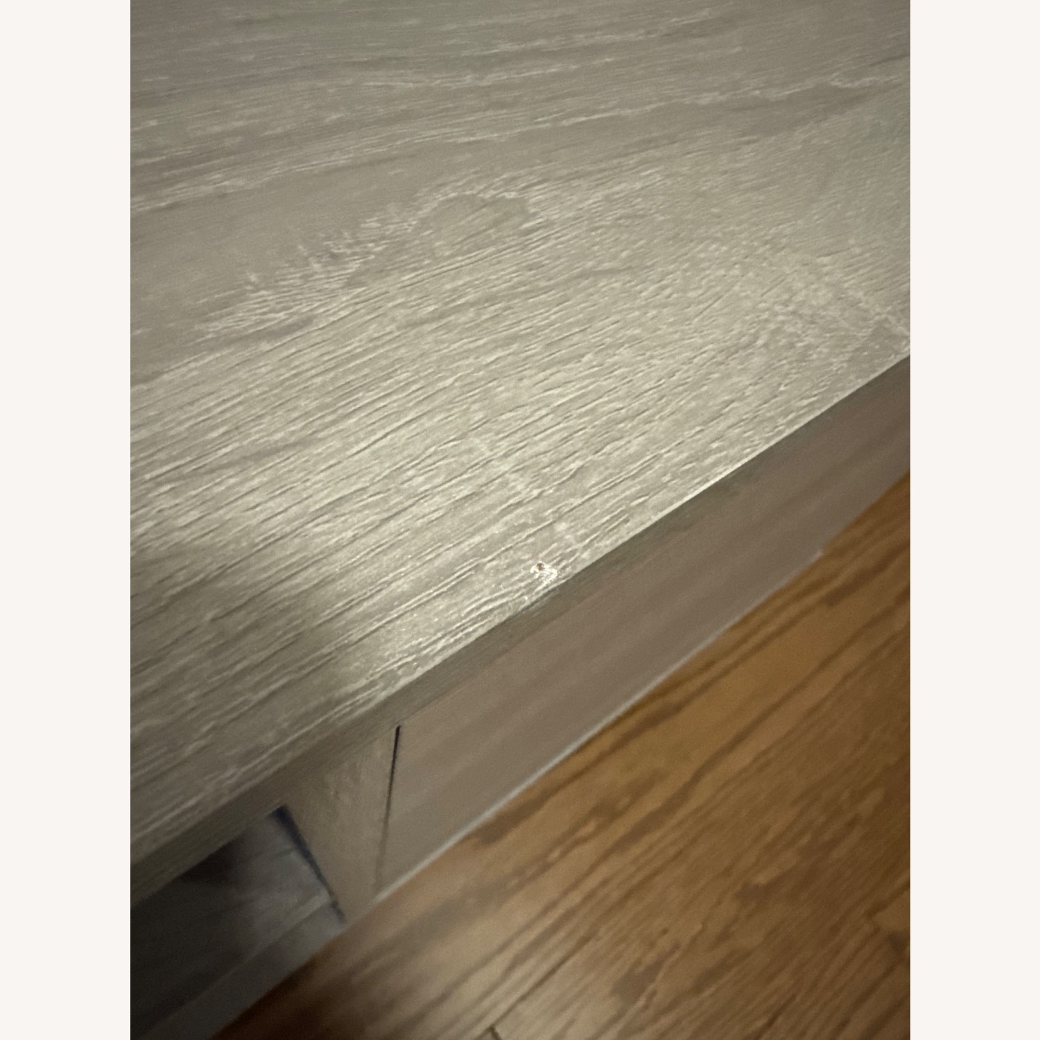 Wayfair Light Gray Wood Finish Media Storage - image-4