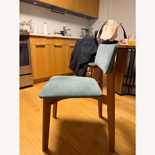 Used Target Blue Wood Dining Chairs for sale on AptDeco