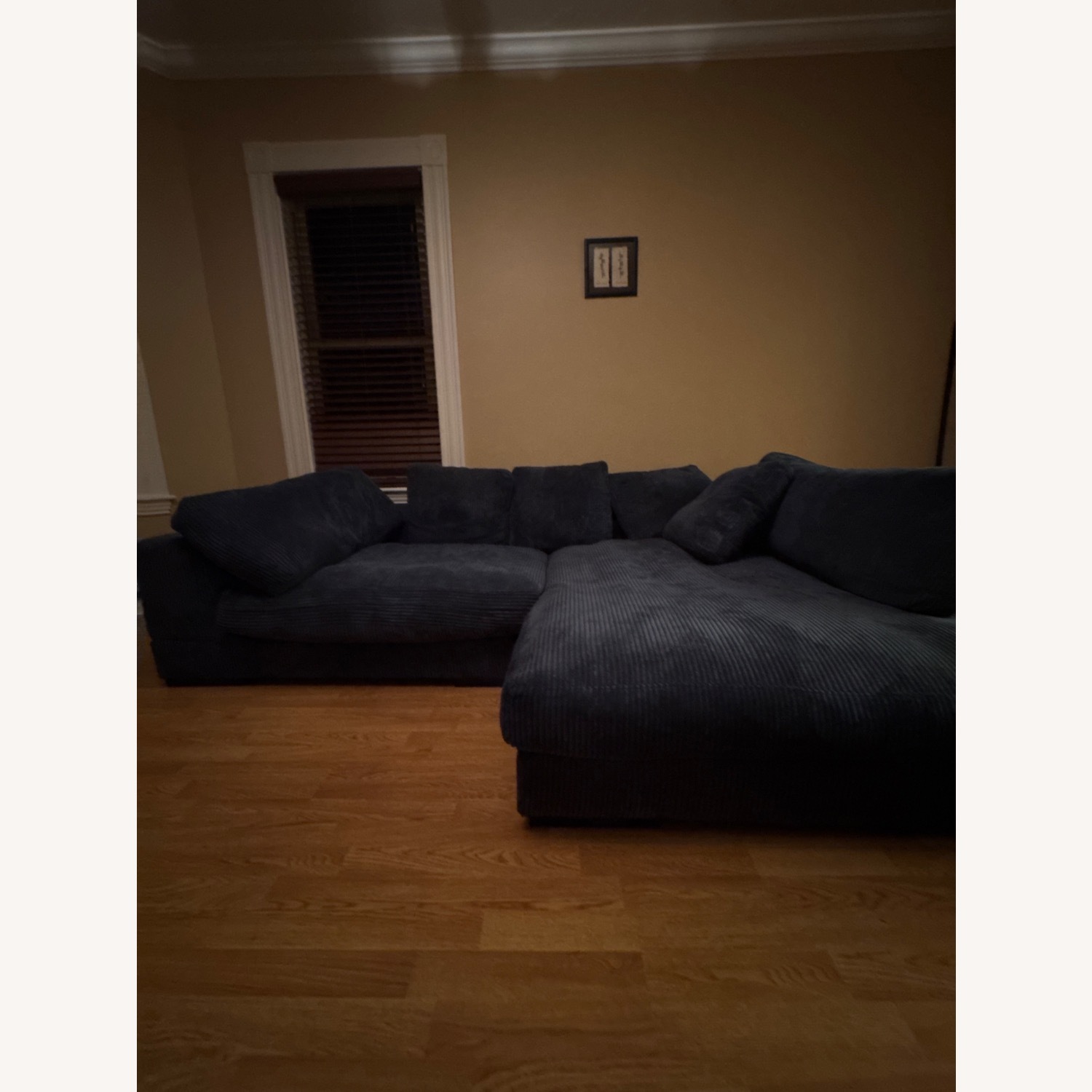 Wayfair Lonsdale Blue Sectional with Chaise - image-2