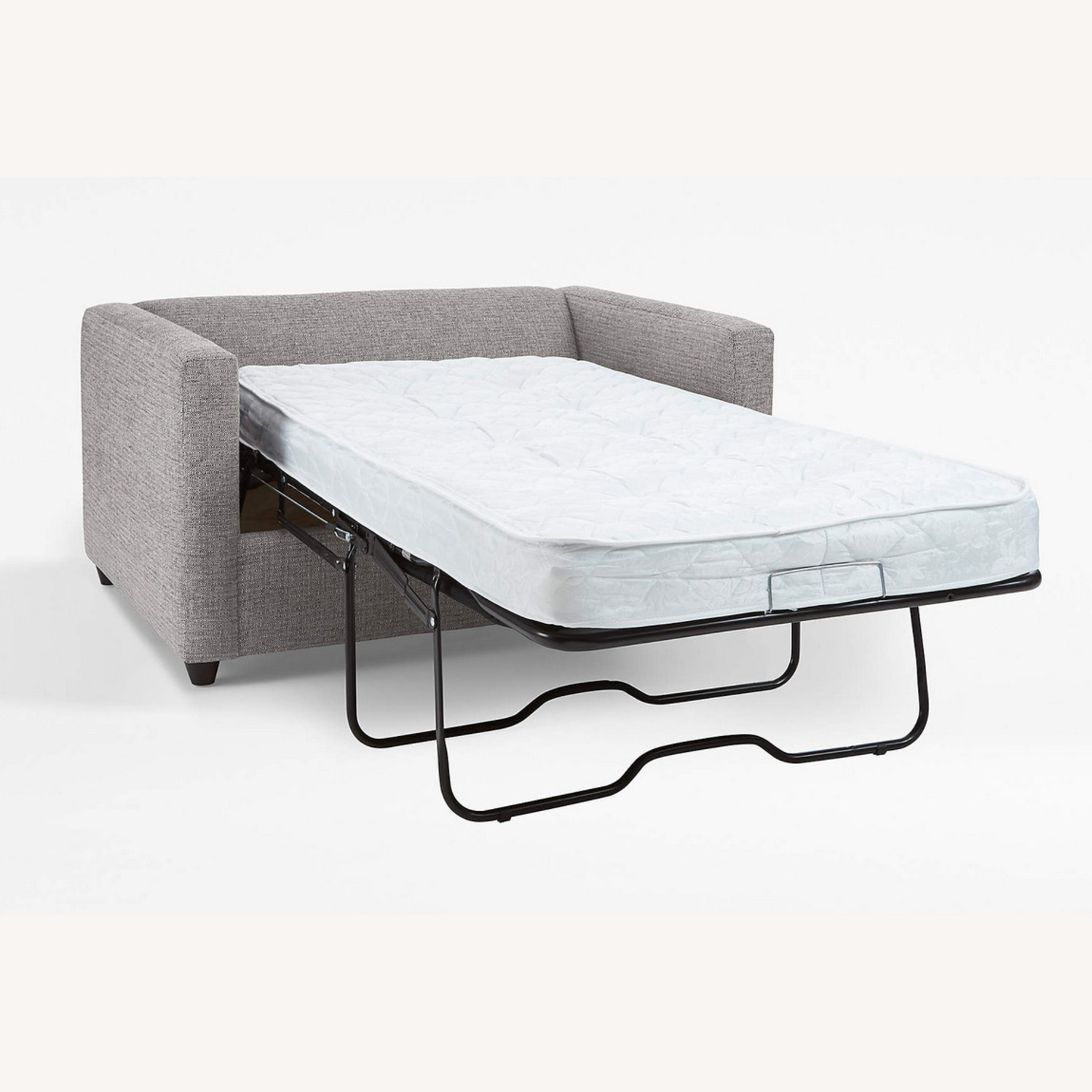 CB2 Light Gray Fabric Sleeper Sofa - image-2