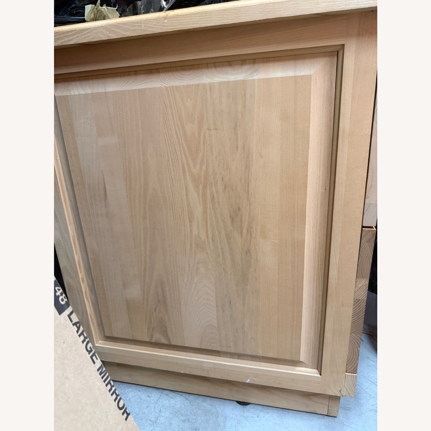 Unfinished Wooden File Cabinet - image-3
