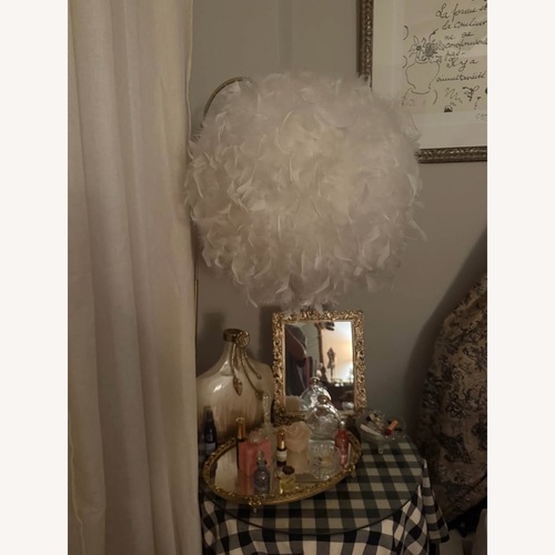 Used Feather Floor Lamp for sale on AptDeco