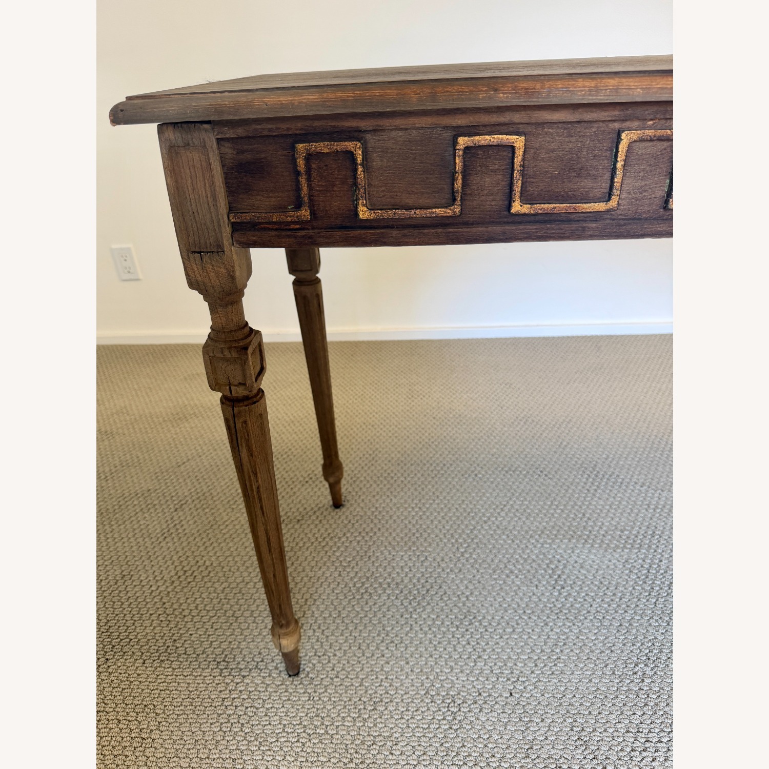 Wisteria Medium Brown Wood Side Table - image-2