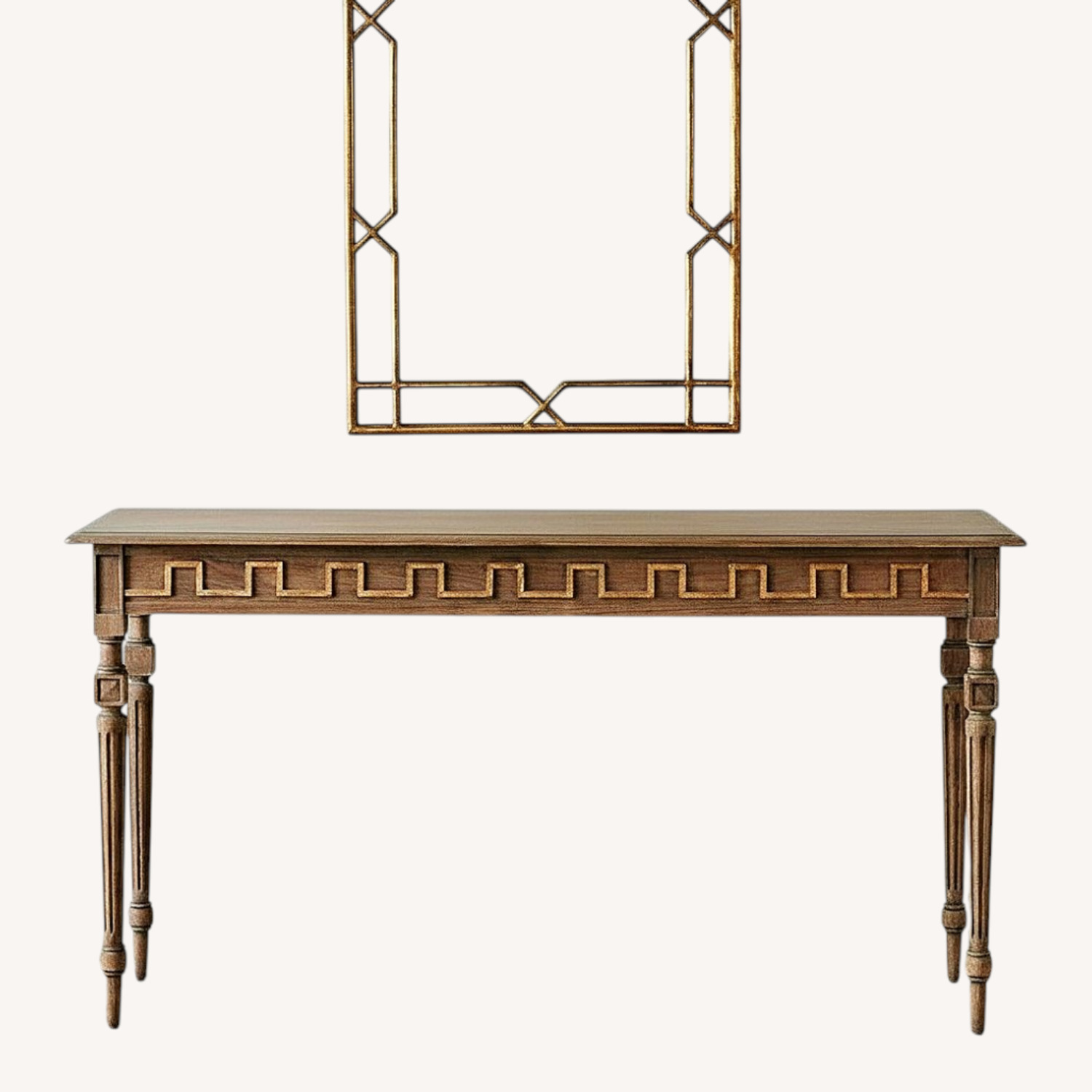 Wisteria Medium Brown Wood Side Table - image-0