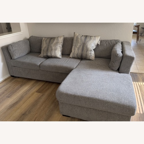 Used Gray Sectional Sofa for sale on AptDeco