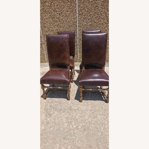 Used Restoration Hardware Dark Brown Dining Chairs for sale on AptDeco