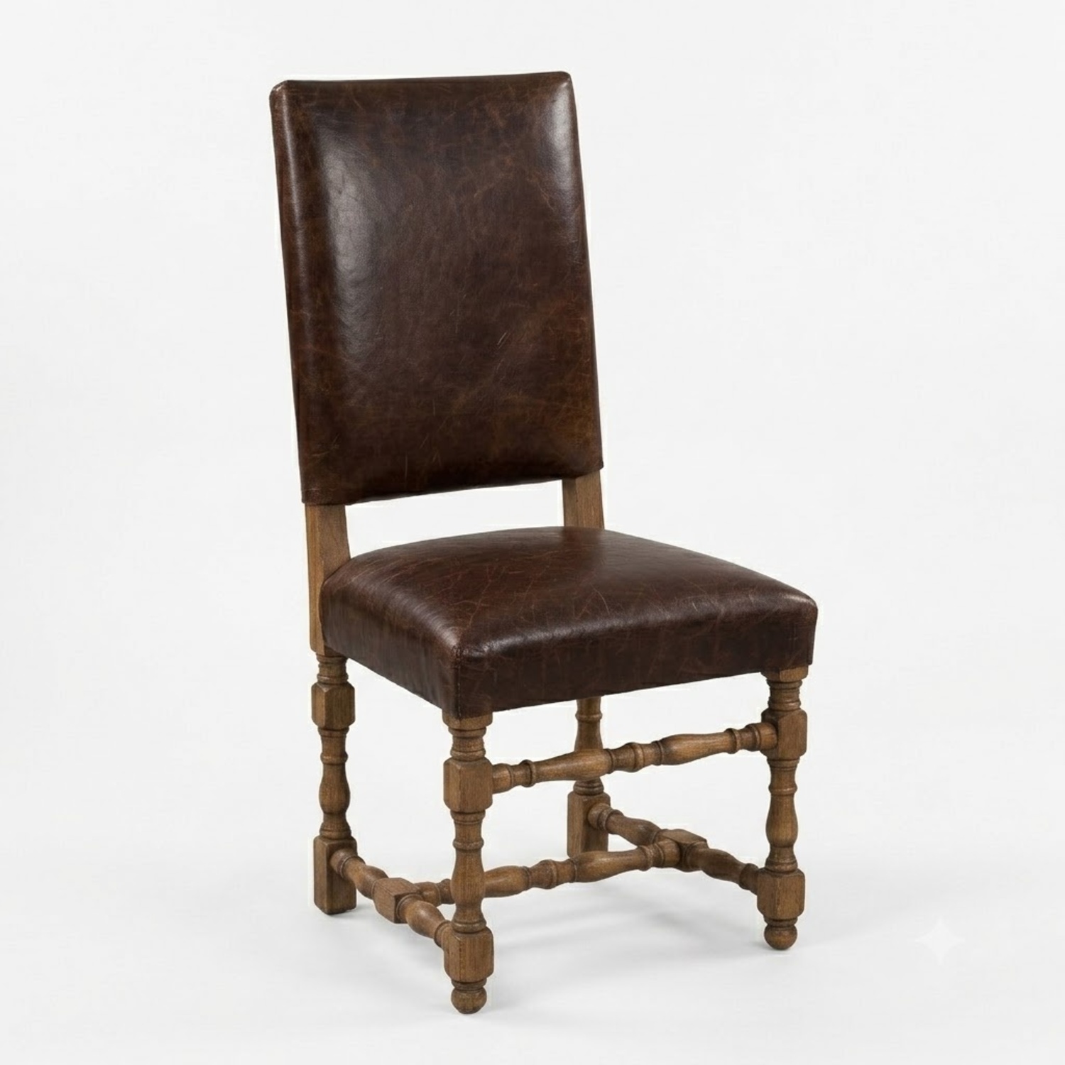 Restoration Hardware Dark Brown Dining Chairs - image-7