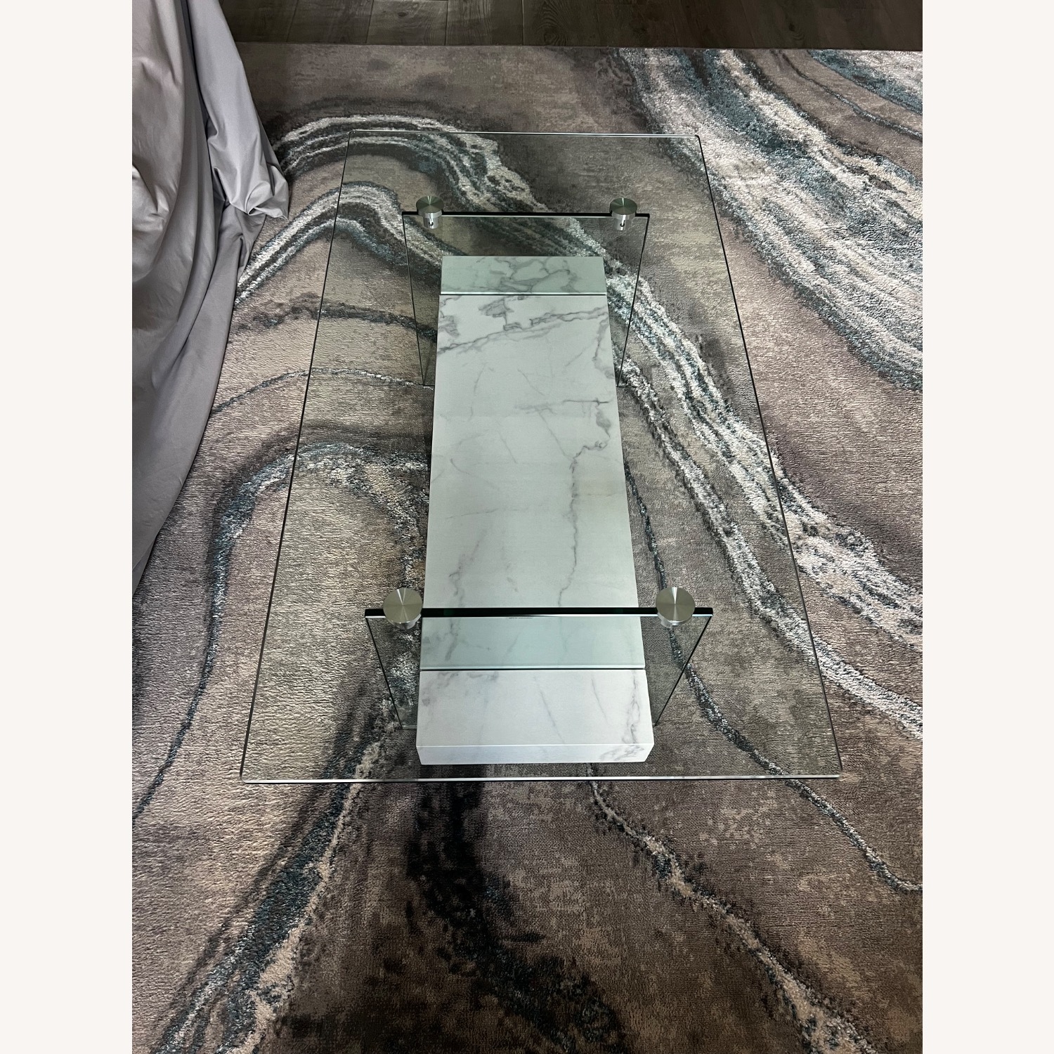 Safavieh Kayley Glass Modern Coffee Table - image-2