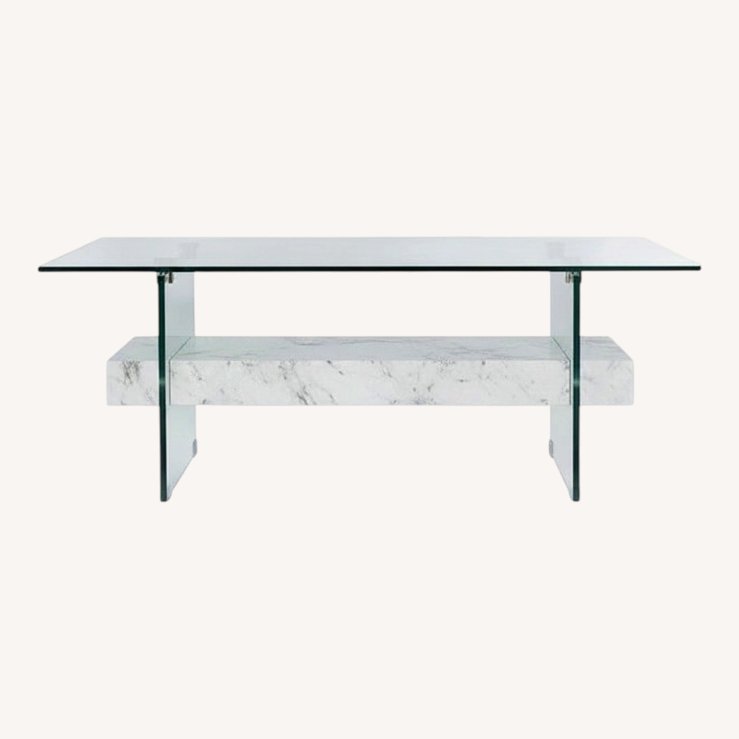 Safavieh Kayley Glass Modern Coffee Table - image-0