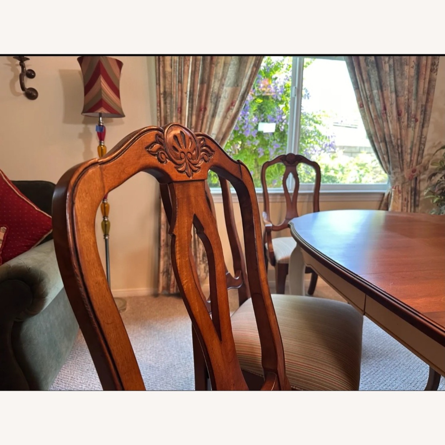 Ethan Allen Wood Dining Set - image-7