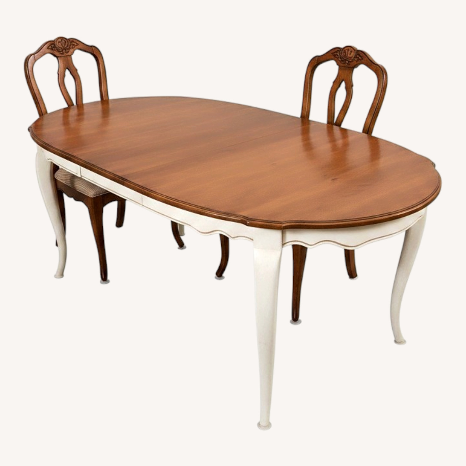 Ethan Allen Wood Dining Set - image-0