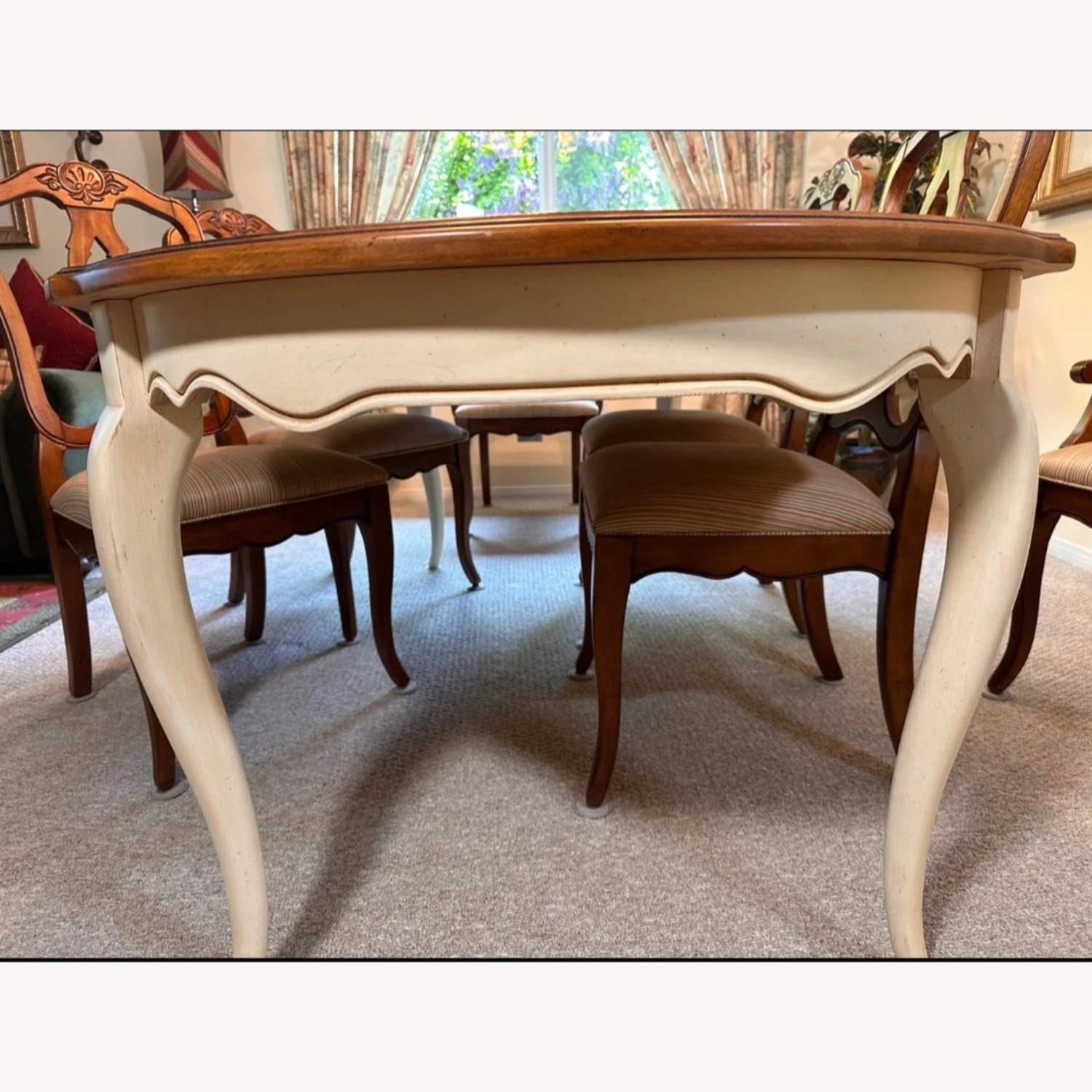 Ethan Allen Wood Dining Set - image-3