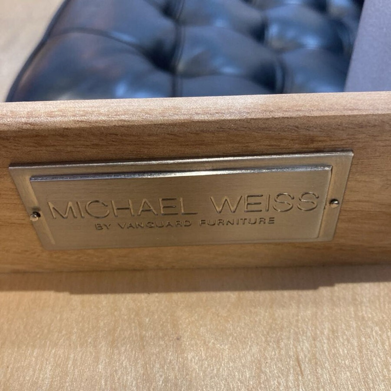 Vanguard Michael Weiss Bowed 2-Drawer Console Table - image-7