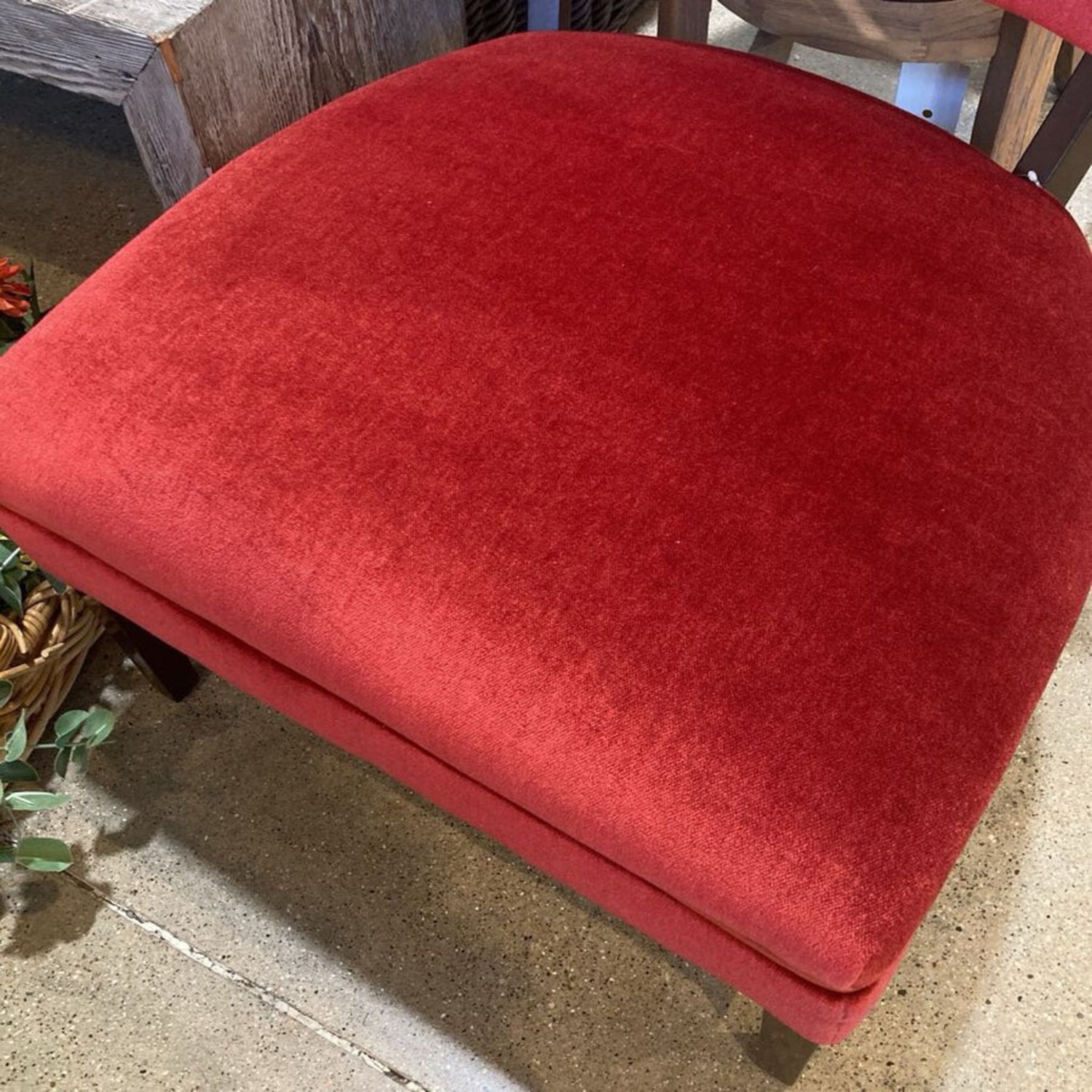 Nancy Corzine Low Profile Velvet Accent Chair - image-6
