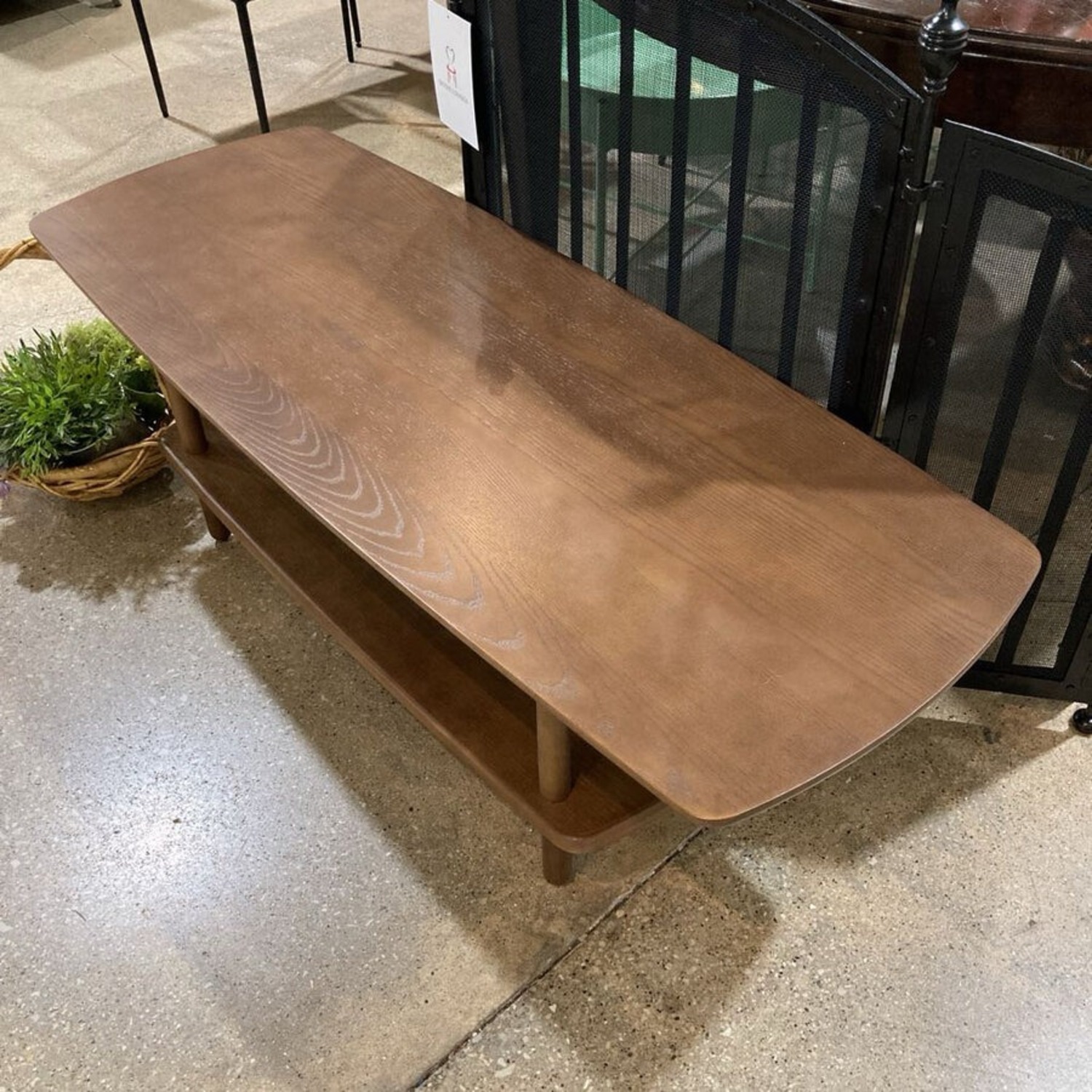 Burrow Serif Coffee Table Walnut - image-3