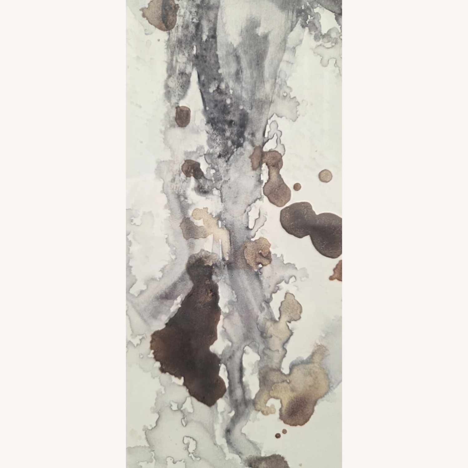 Helen Reed Abstract Watercolor Glass-Framed Art - image-4