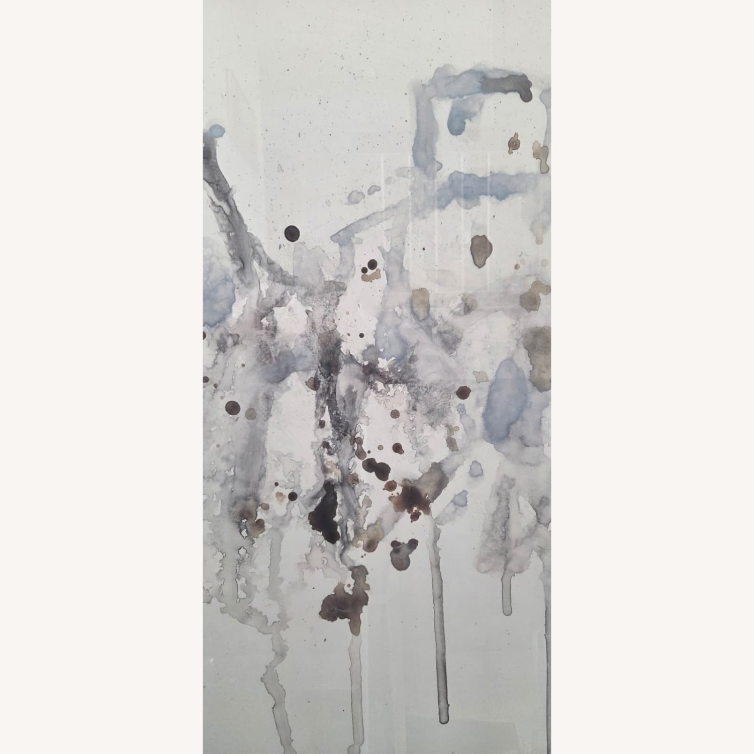 Helen Reed Abstract Watercolor Glass-Framed Art - image-3