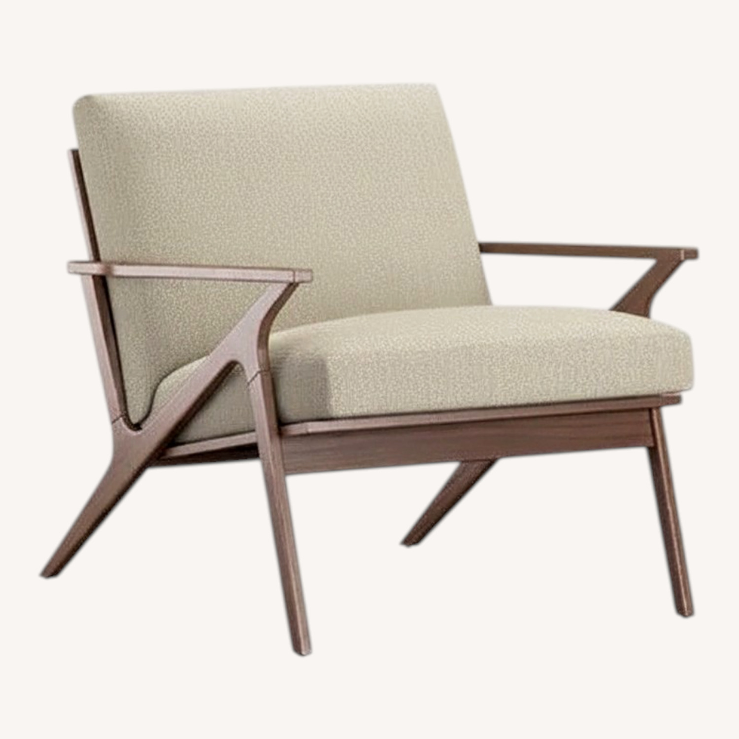 Crate & Barrel Cavett Wood Accent Chairs - image-0