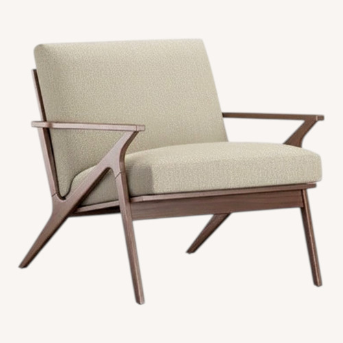 Used Crate & Barrel Cavett Wood Accent Chairs for sale on AptDeco