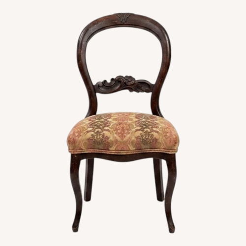 Used Carved Victorian Side Chairs (Set of 2) for sale on AptDeco