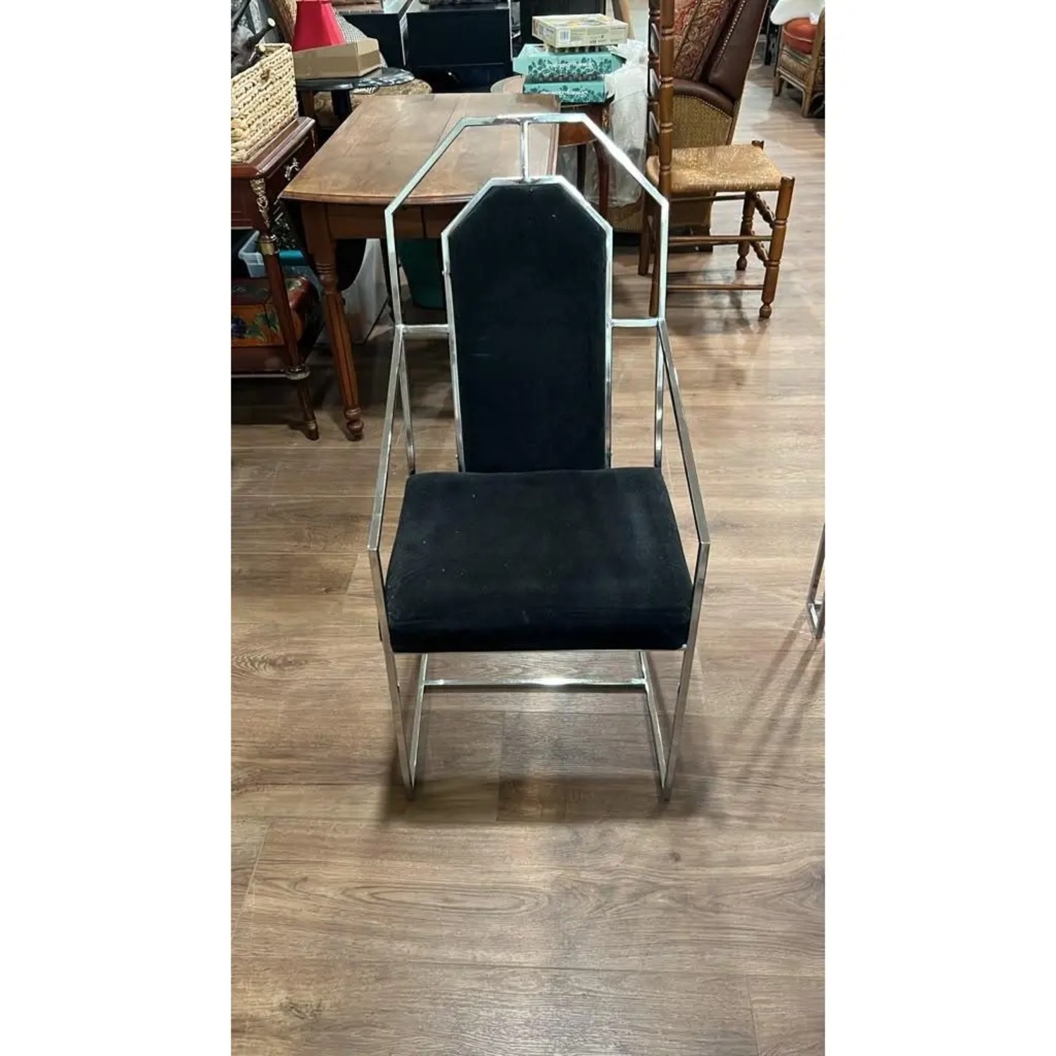 Mid-Century Chrome Dining Set (5 Pcs) - image-6