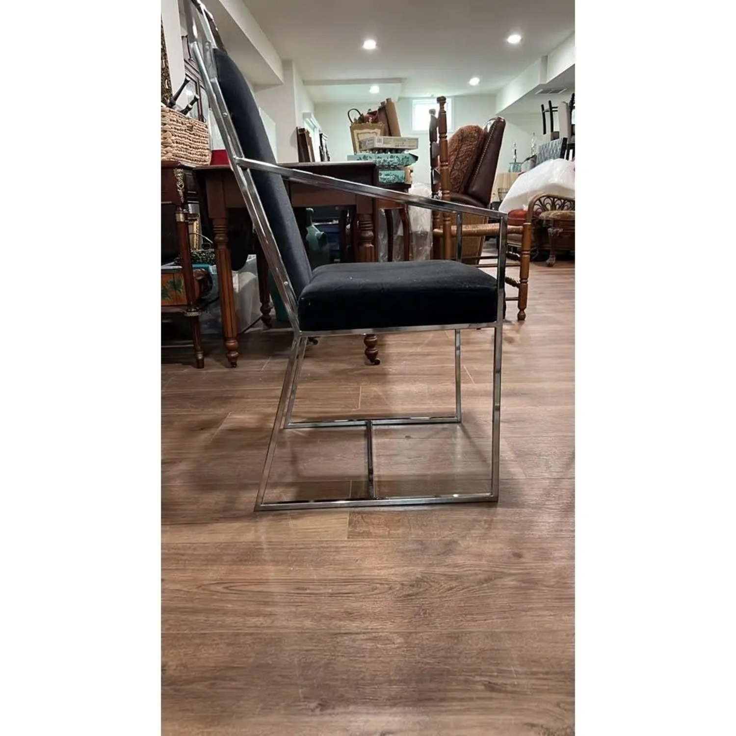 Mid-Century Chrome Dining Set (5 Pcs) - image-7