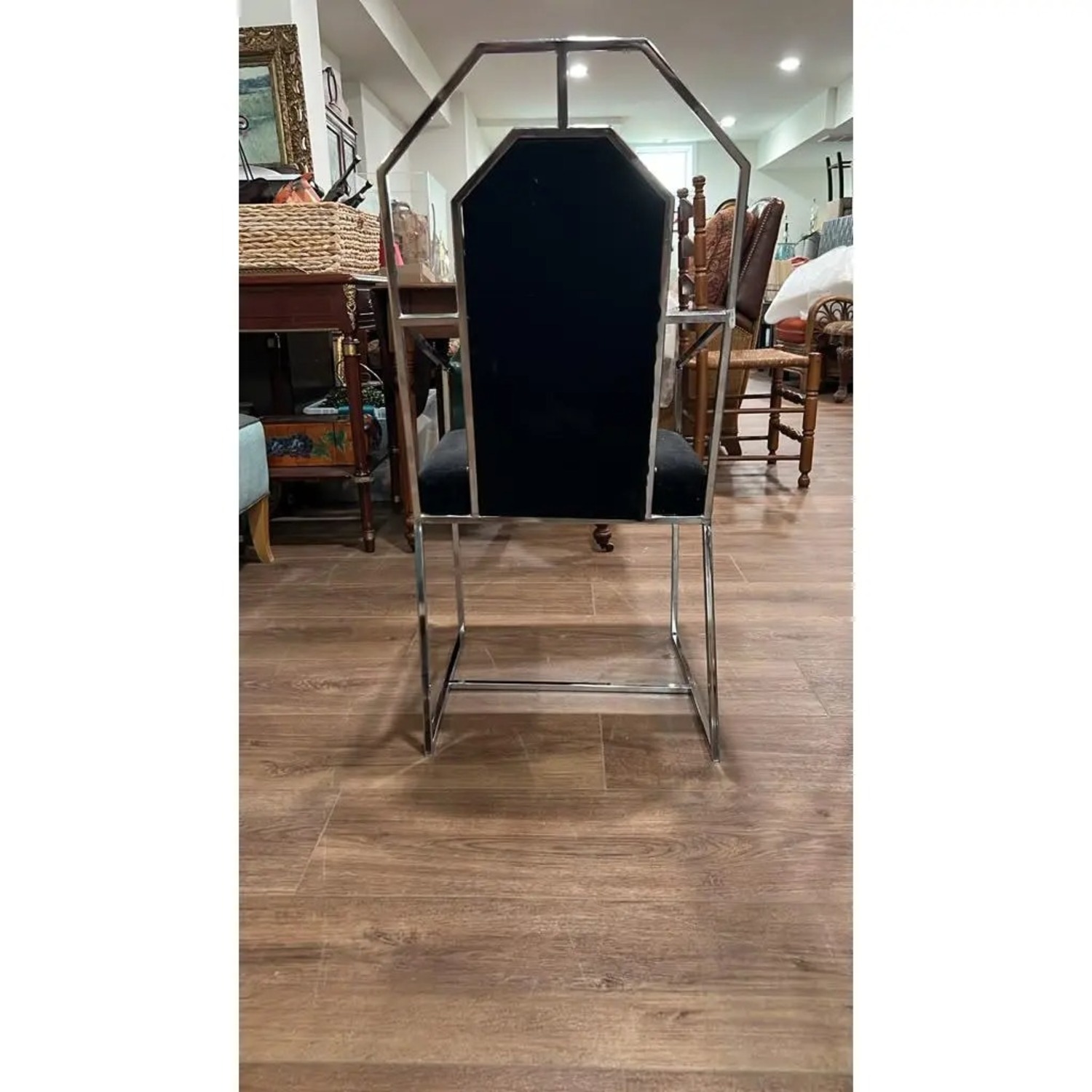 Mid-Century Chrome Dining Set (5 Pcs) - image-5
