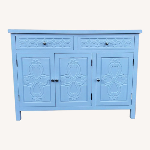 Used Carved White Sideboard or Dresser for sale on AptDeco