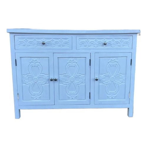 Used Carved White Sideboard or Dresser for sale on AptDeco